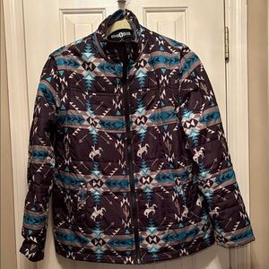 Women's Patterned Utility Jacket